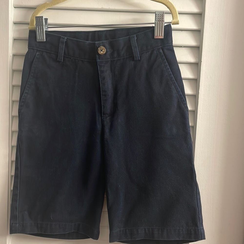 Izod Like New Navy School Uniform Shorts-Size 7-Great Condition